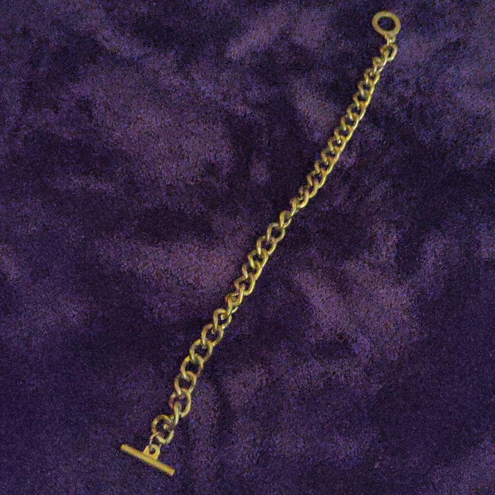 Vintage Goldtone Toggle bracelet - Picture 3 of 3